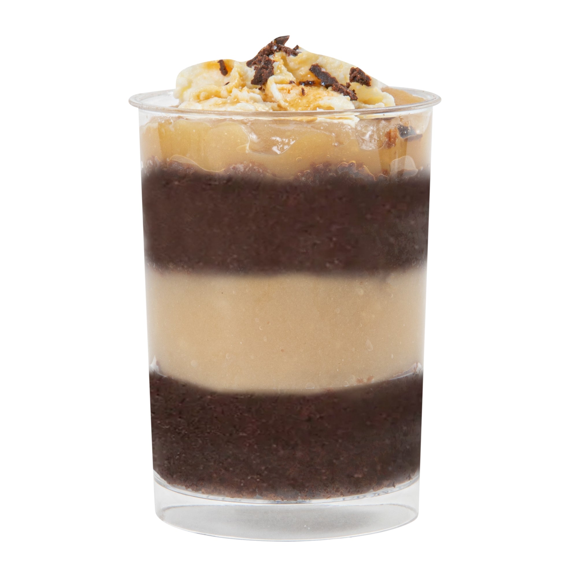 Mini Serve 5 oz Round Clear Plastic Dessert Cup - 2 1/4" x 2 1/4" x 3 1/4" - 100 count box