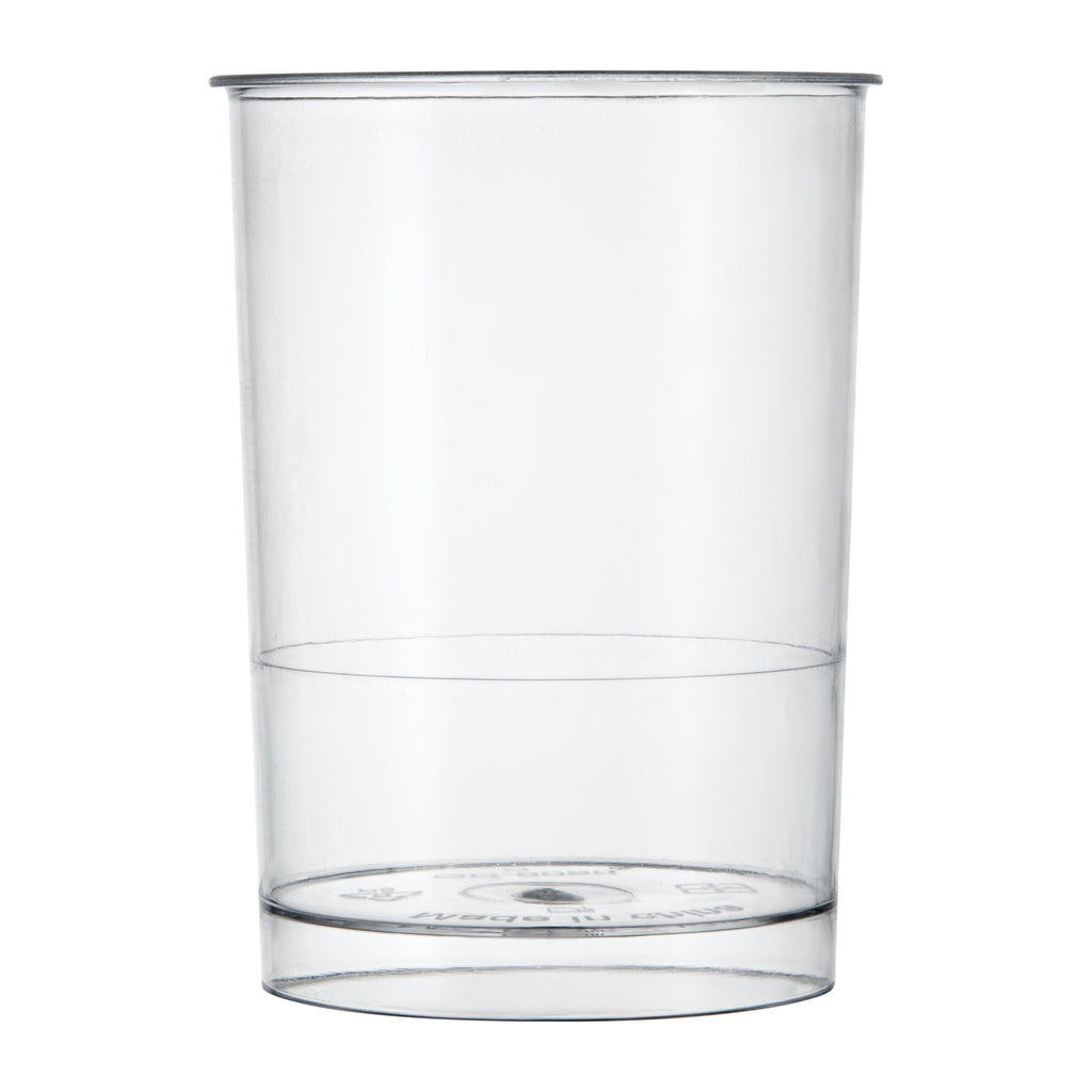 Mini Serve 5 oz Round Clear Plastic Dessert Cup - 2 1/4" x 2 1/4" x 3 1/4" - 100 count box