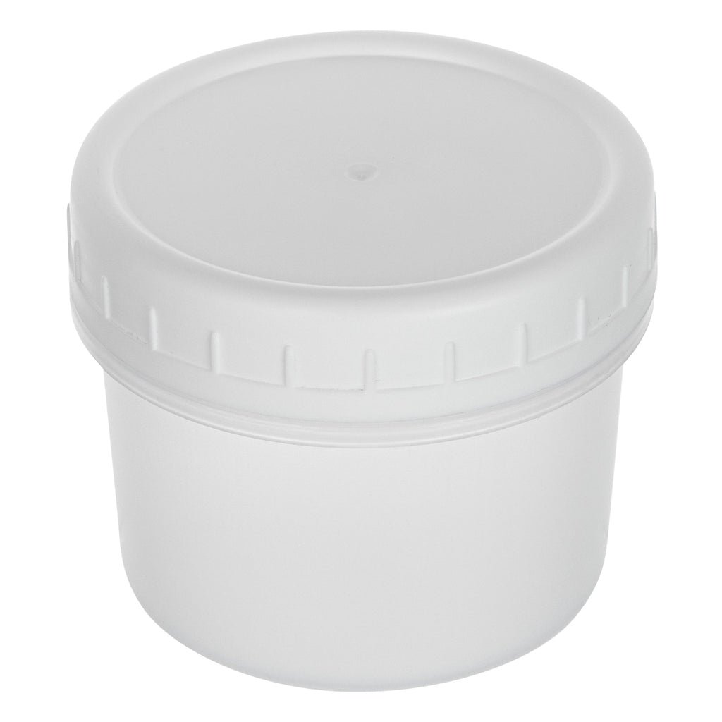 Mini Serve 7 oz Round Clear Plastic Dessert Cup - with Lid - 2 3/4'' x 2 3/4'' x 2 1/2'' - 25 count box