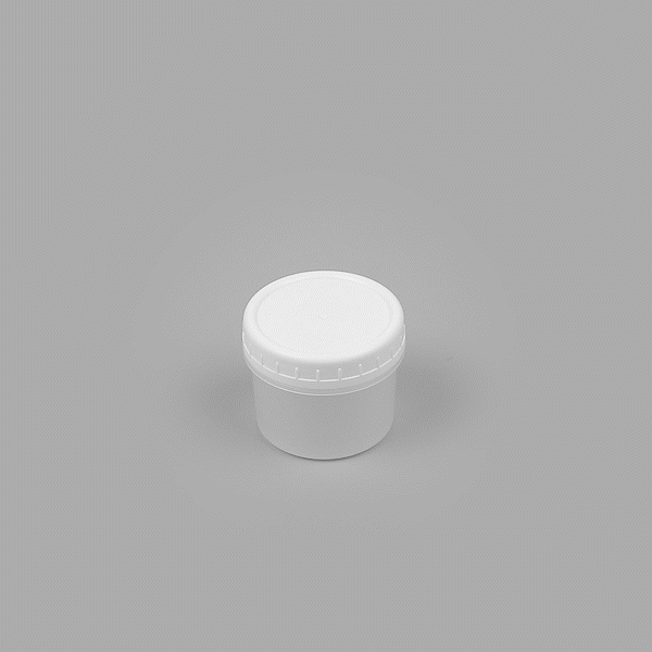 Mini Serve 7 oz Round Clear Plastic Dessert Cup - with Lid - 2 3/4'' x 2 3/4'' x 2 1/2'' - 100 count box