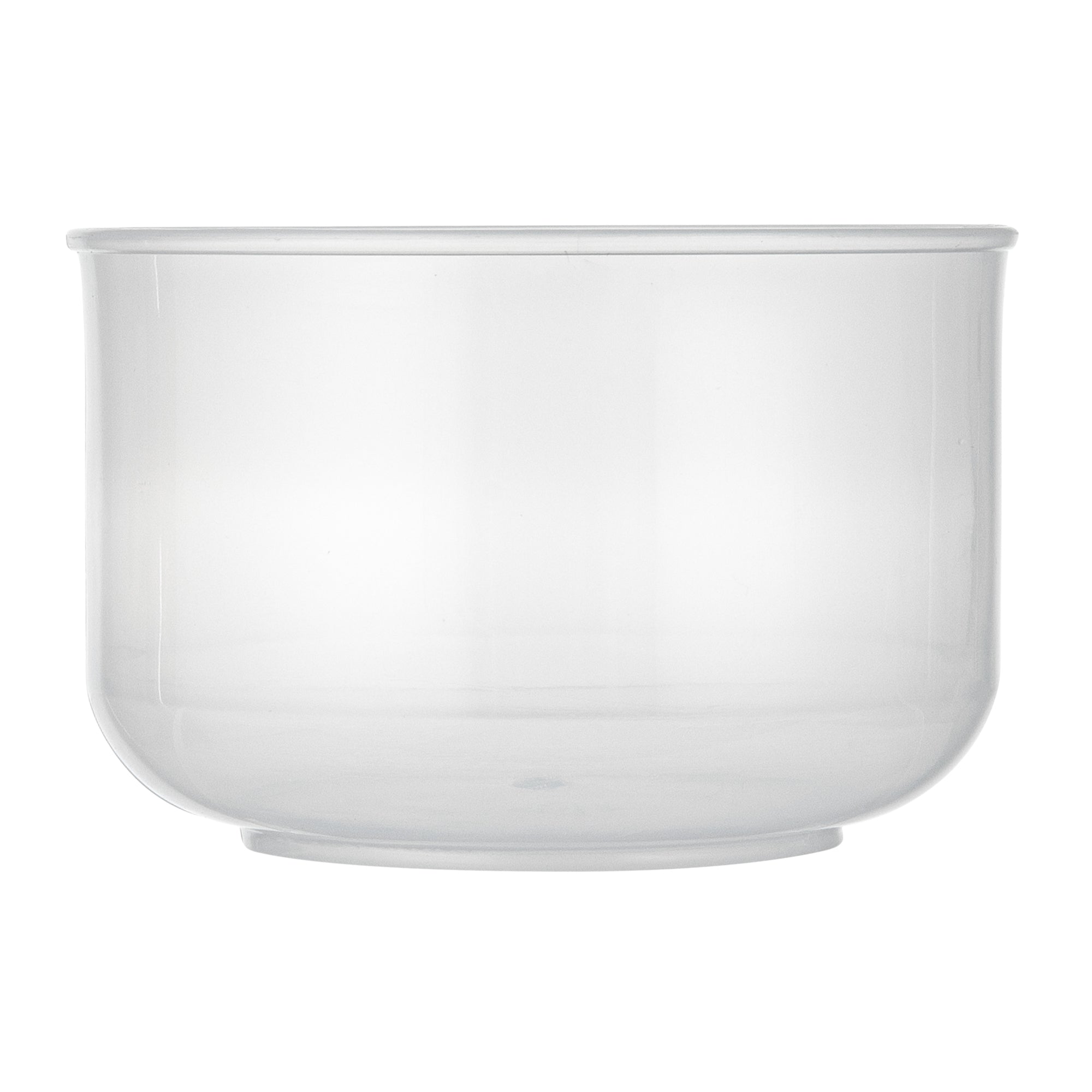 Mini Serve 4 oz Round Clear Plastic Dessert Cup - 2 3/4'' x 2 1/2'' x 1 3/4'' - 25 count box