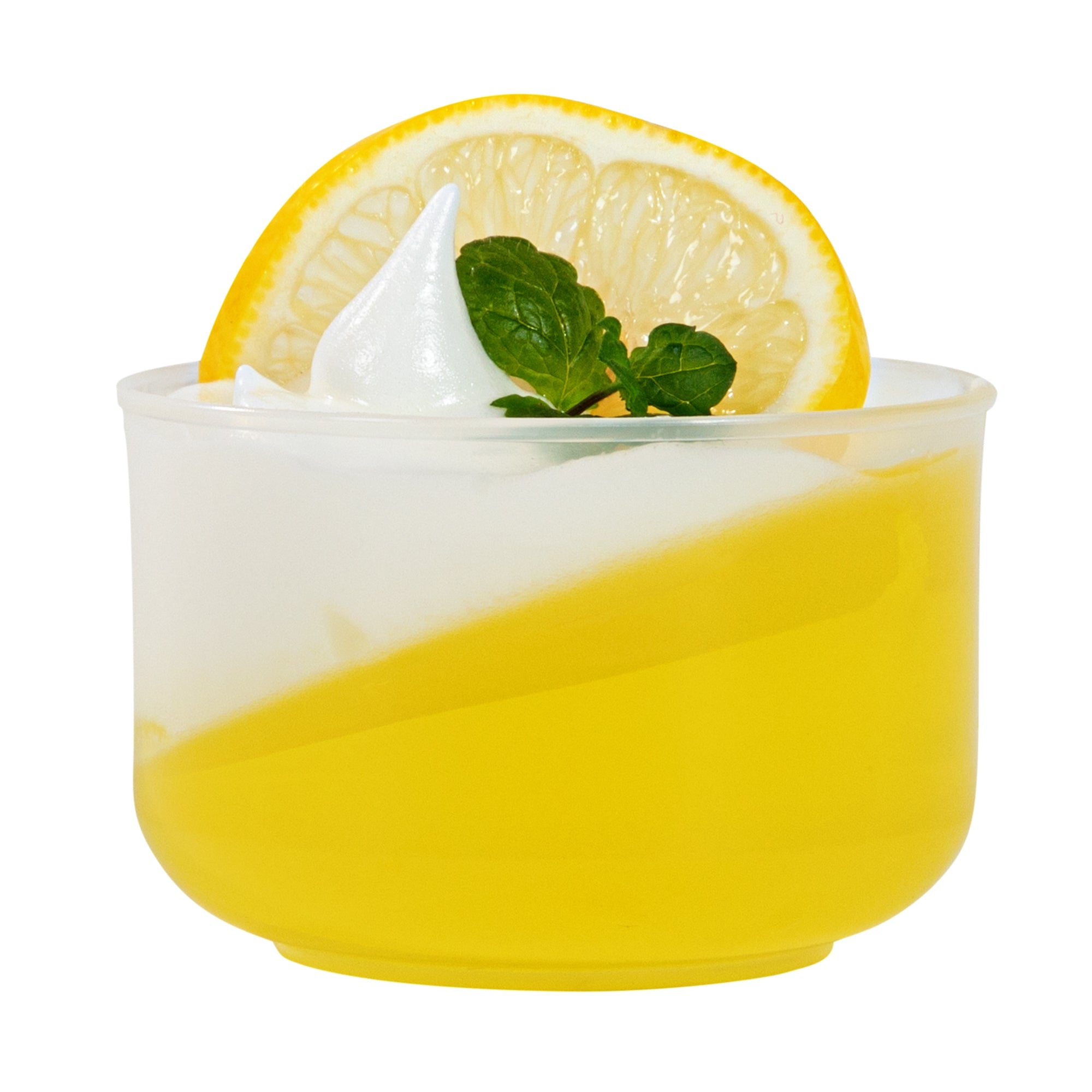 Mini Serve 4 oz Round Clear Plastic Dessert Cup - 2 3/4'' x 2 1/2'' x 1 3/4'' - 100 count box
