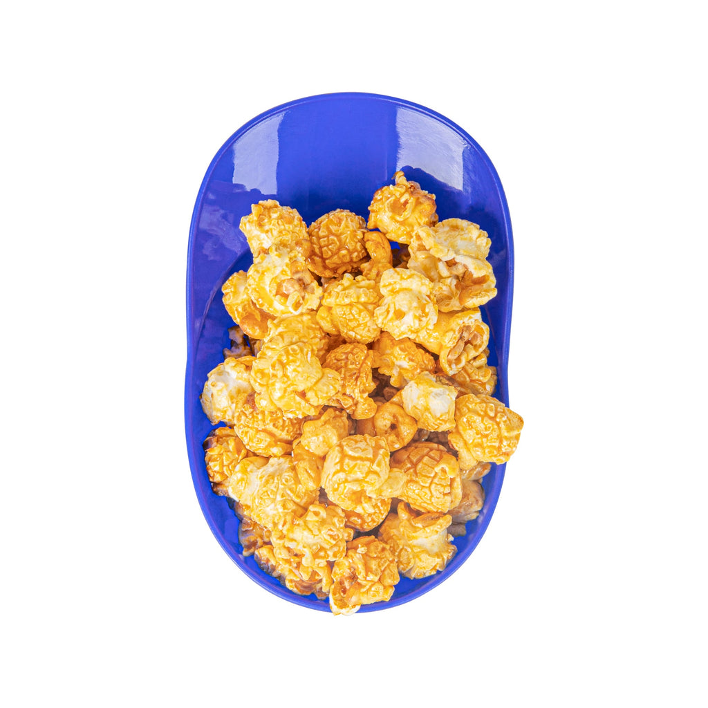 Mini Serve 8 oz Blue Plastic Baseball Helmet Ice Cream / Snack Bowl - 10 count box