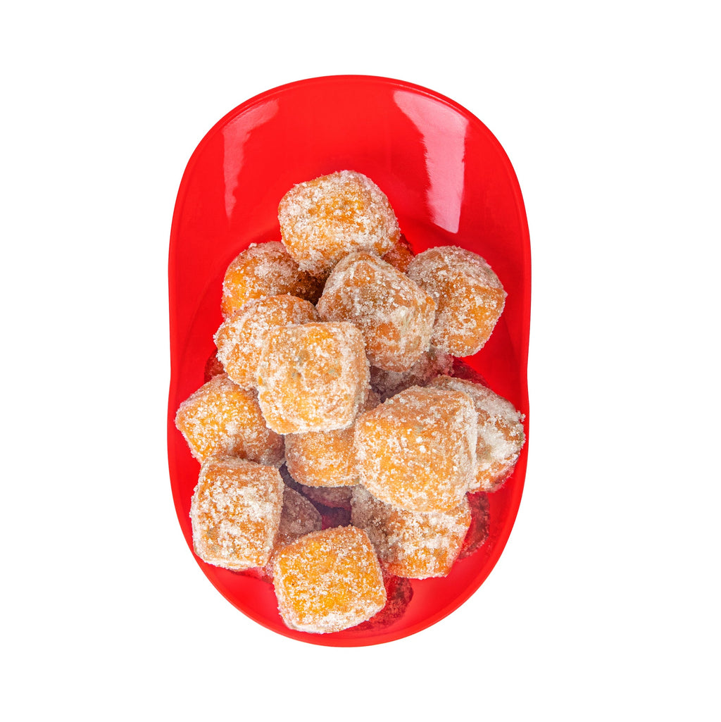Mini Serve 8 oz Red Plastic Baseball Helmet Ice Cream / Snack Bowl - 10 count box