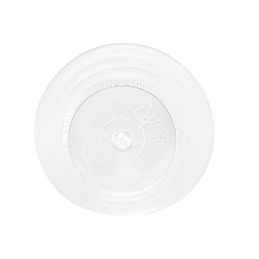 Mini Serve 2 oz Clear Plastic Spiral Cup - 1 3/4" x 1 3/4" x 2 3/4" - 25 count box
