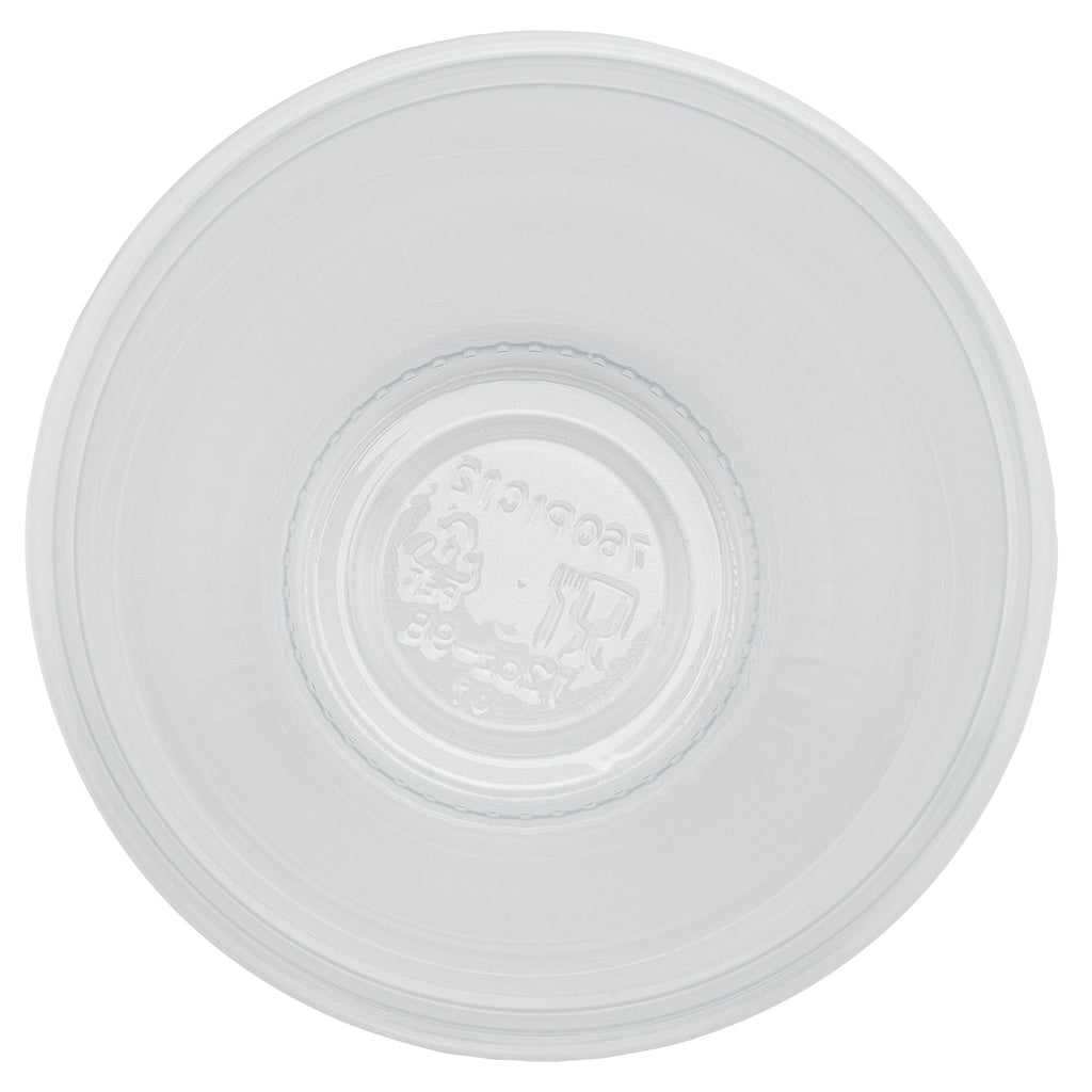 Chef 101 14 oz Round Clear Plastic Dessert Cup - 3 3/4" x 3 3/4" x 3 1/2" - 500 count box