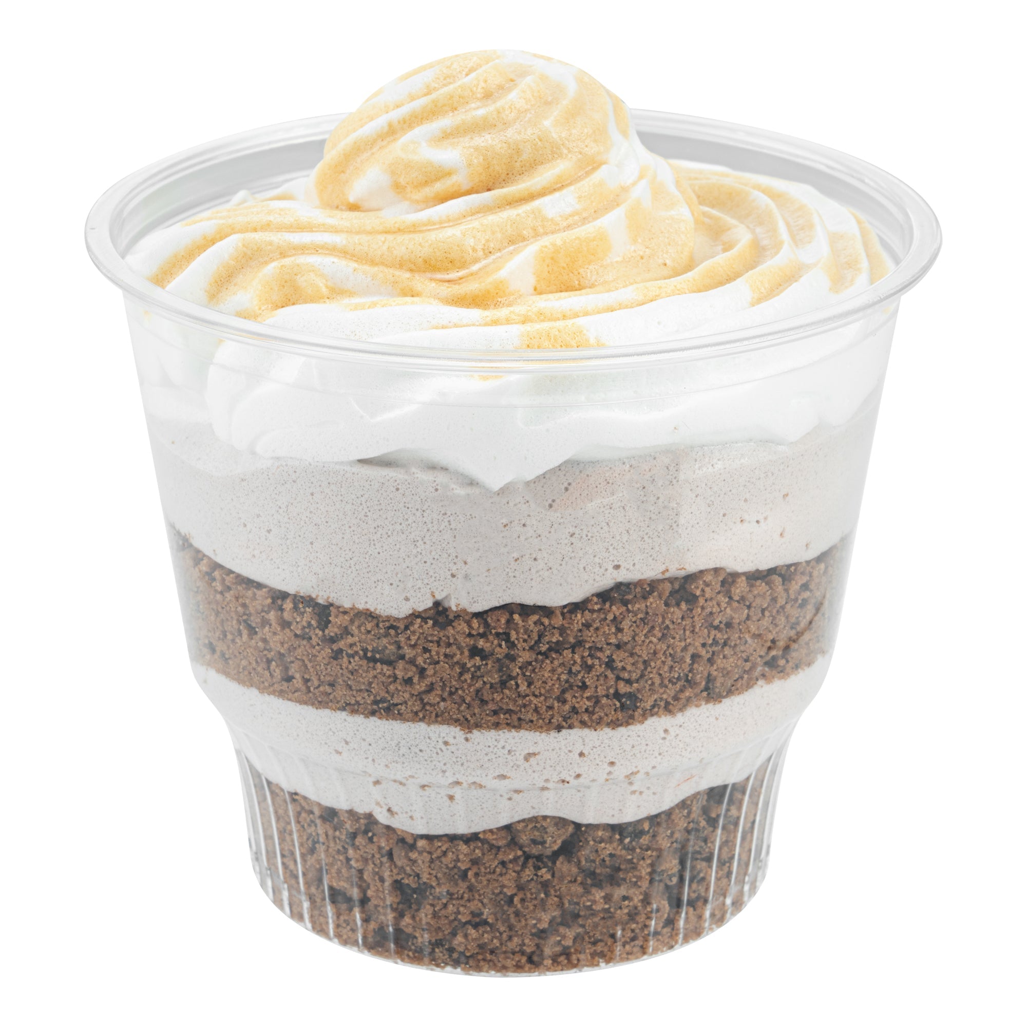 Chef 101 12 oz Round Clear Plastic Dessert Cup - 3 3/4" x 3 3/4" x 3 1/4" - 50 count box