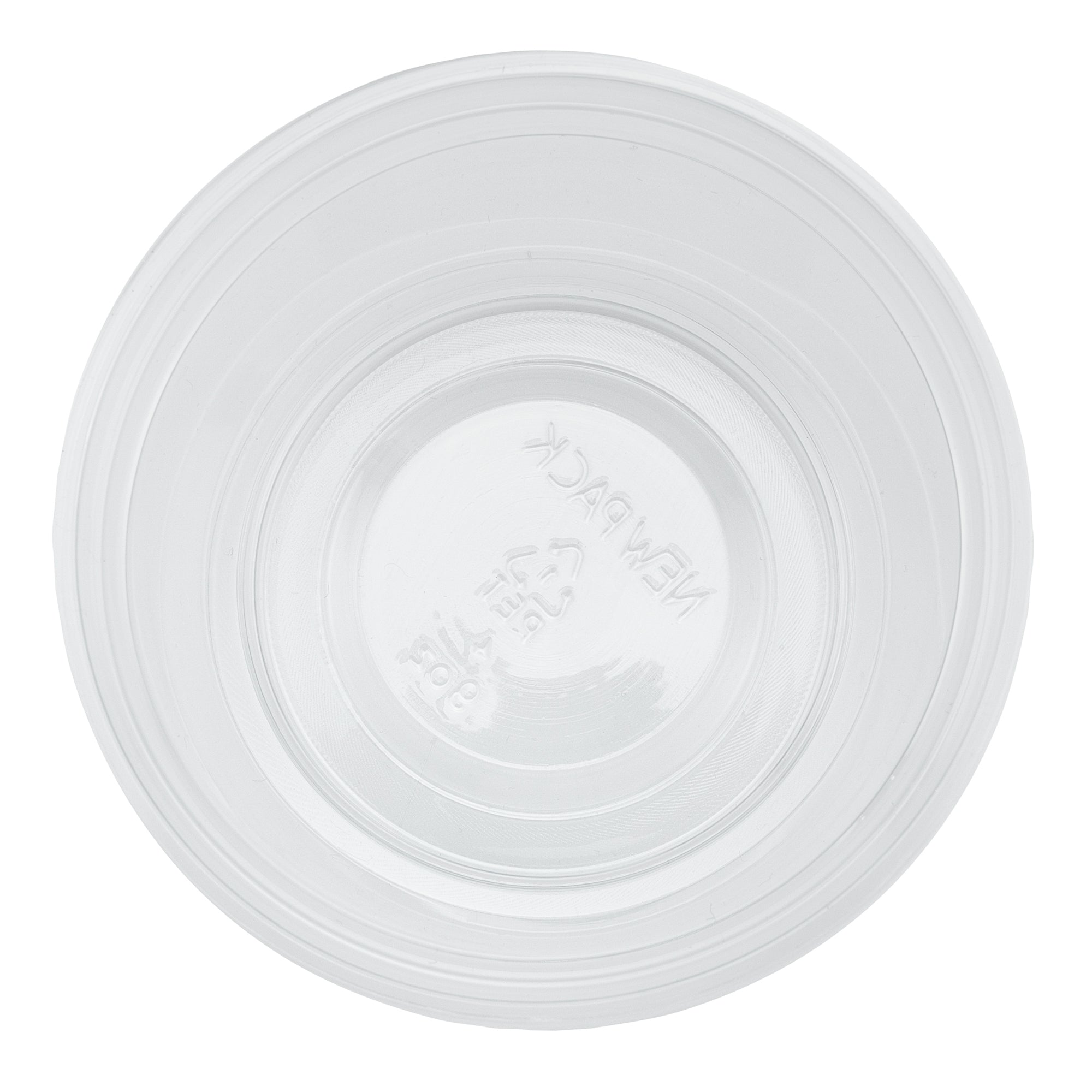 Chef 101 9 oz Round Clear Plastic Dessert Cup - 3 3/4" x 3 3/4" x 2 3/4" - 500 count box