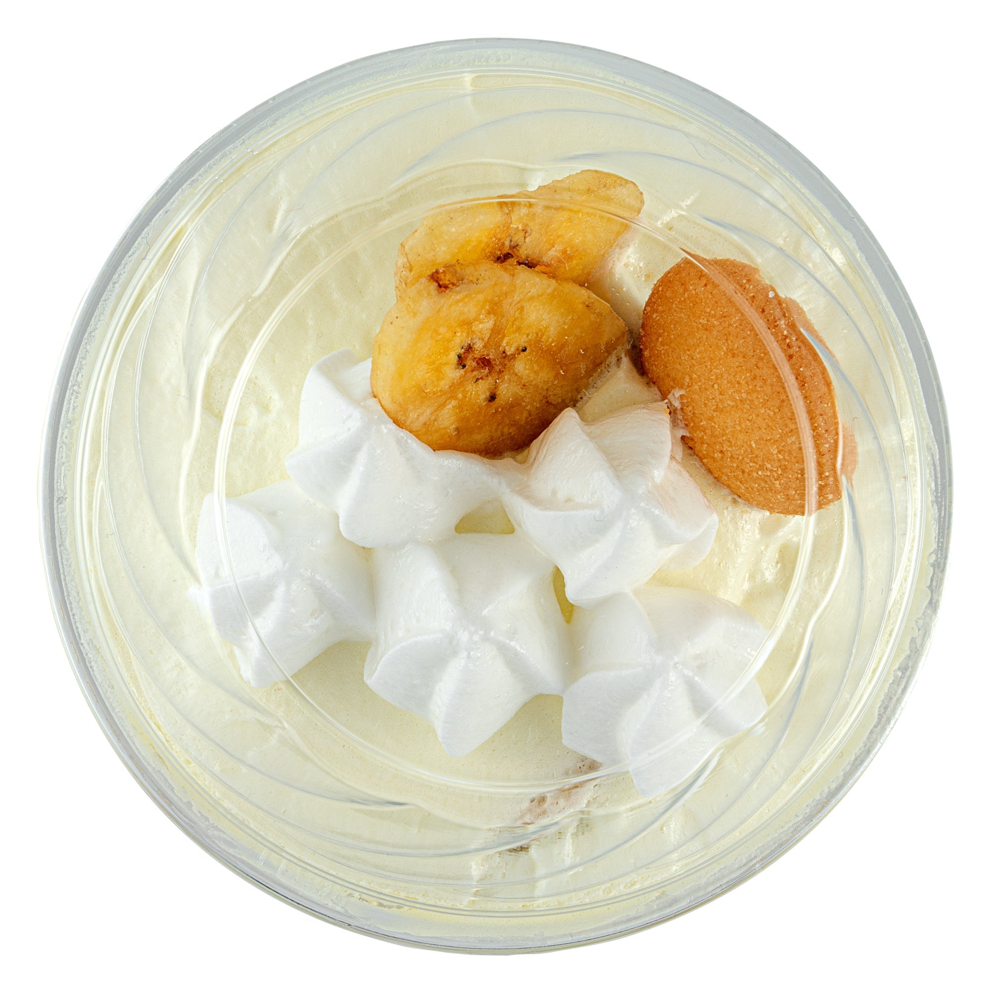 Chef 101 Round Clear Plastic Low Dome Lid - Fits Plastic Dessert Cup - 3 3/4" x 3 3/4" x 1 1/2" - 50 count box