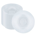 Chef 101 34 oz Round Clear Plastic Bowl - Microwavable - 9" x 9" x 2" - 50 count box
