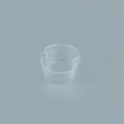 Asporto 16 oz Round Clear Plastic Insert - Fits 32, 40 and 48 oz Soup Container, Microwavable - 50 count box