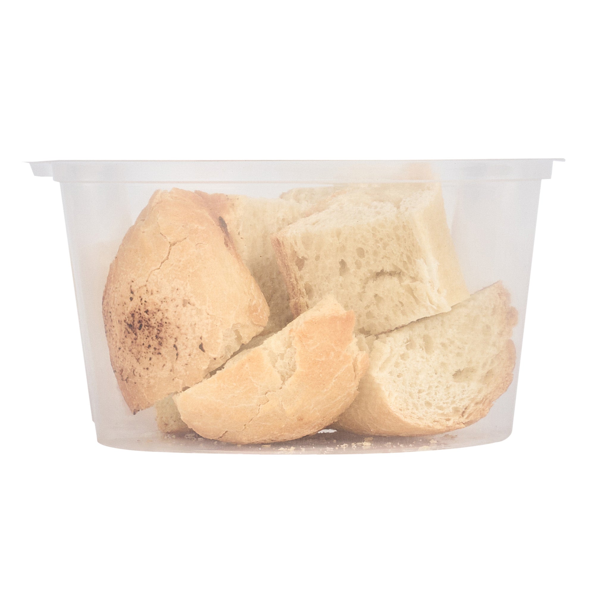 Asporto 16 oz Round Clear Plastic Insert - Fits 32, 40 and 48 oz Soup Container, Microwavable - 100 count box