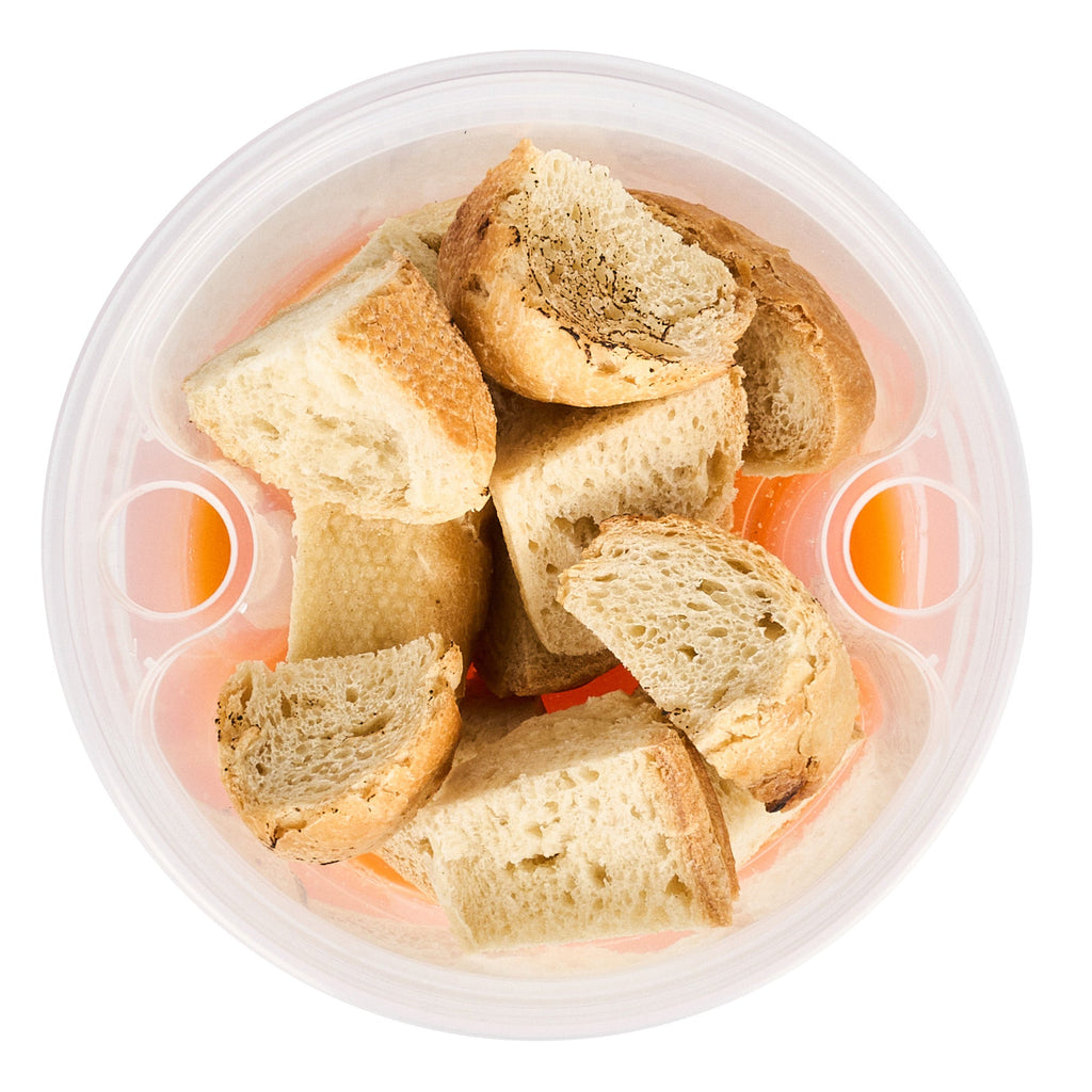 Asporto 16 oz Round Clear Plastic Insert - Fits 32, 40 and 48 oz Soup Container, Microwavable - 100 count box