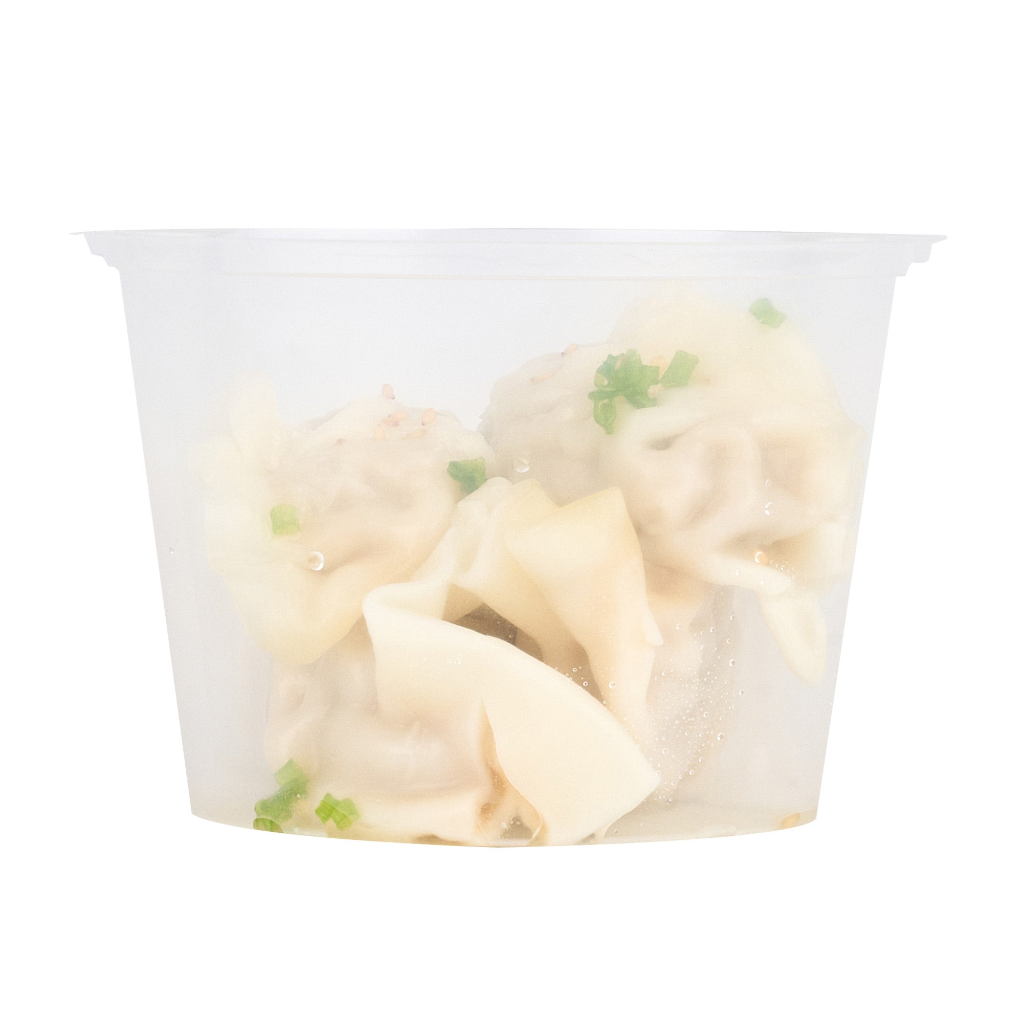 Asporto 20 oz Round Clear Plastic Insert - Fits 32, 40 and 48 oz Soup Container, Microwavable - 50 count box