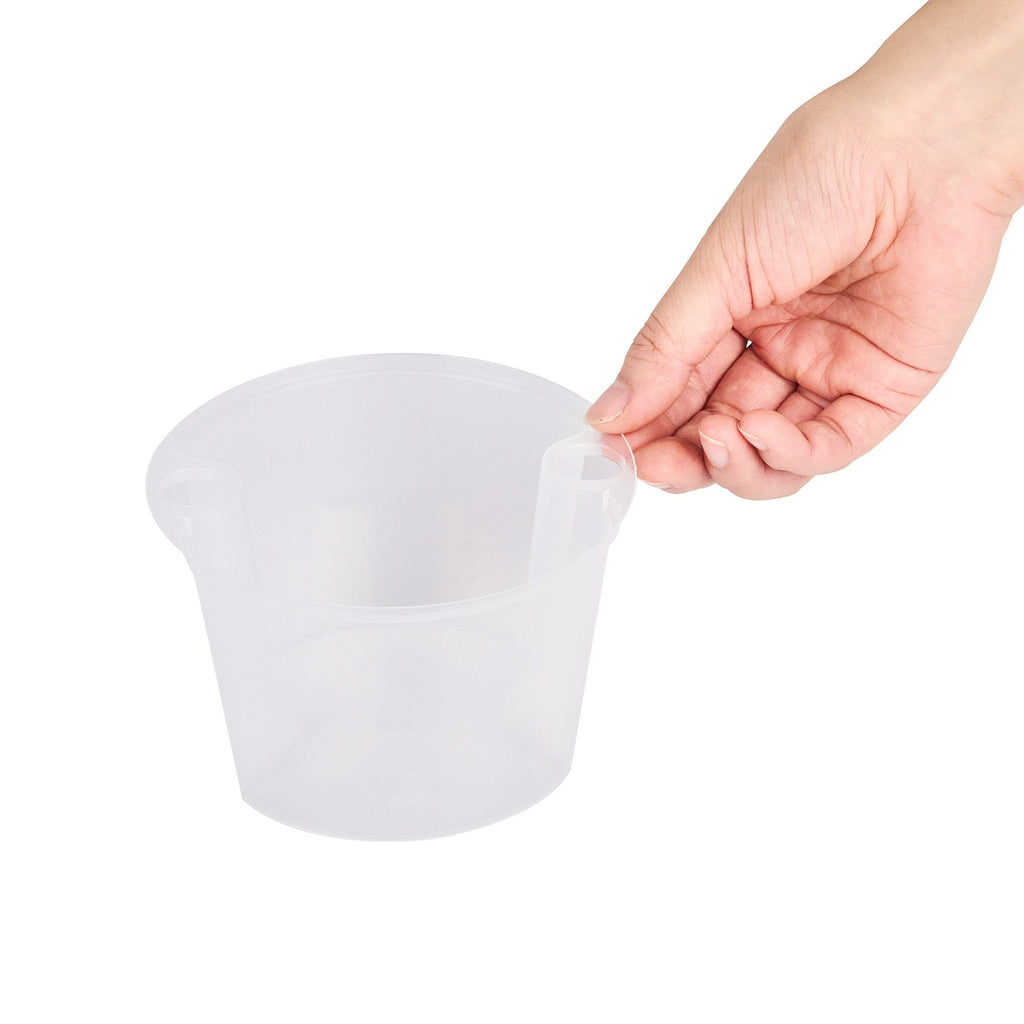 Asporto 20 oz Round Clear Plastic Insert - Fits 32, 40 and 48 oz Soup Container, Microwavable - 50 count box