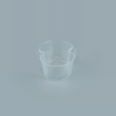 Asporto 20 oz Round Clear Plastic Insert - Fits 32, 40 and 48 oz Soup Container, Microwavable - 100 count box