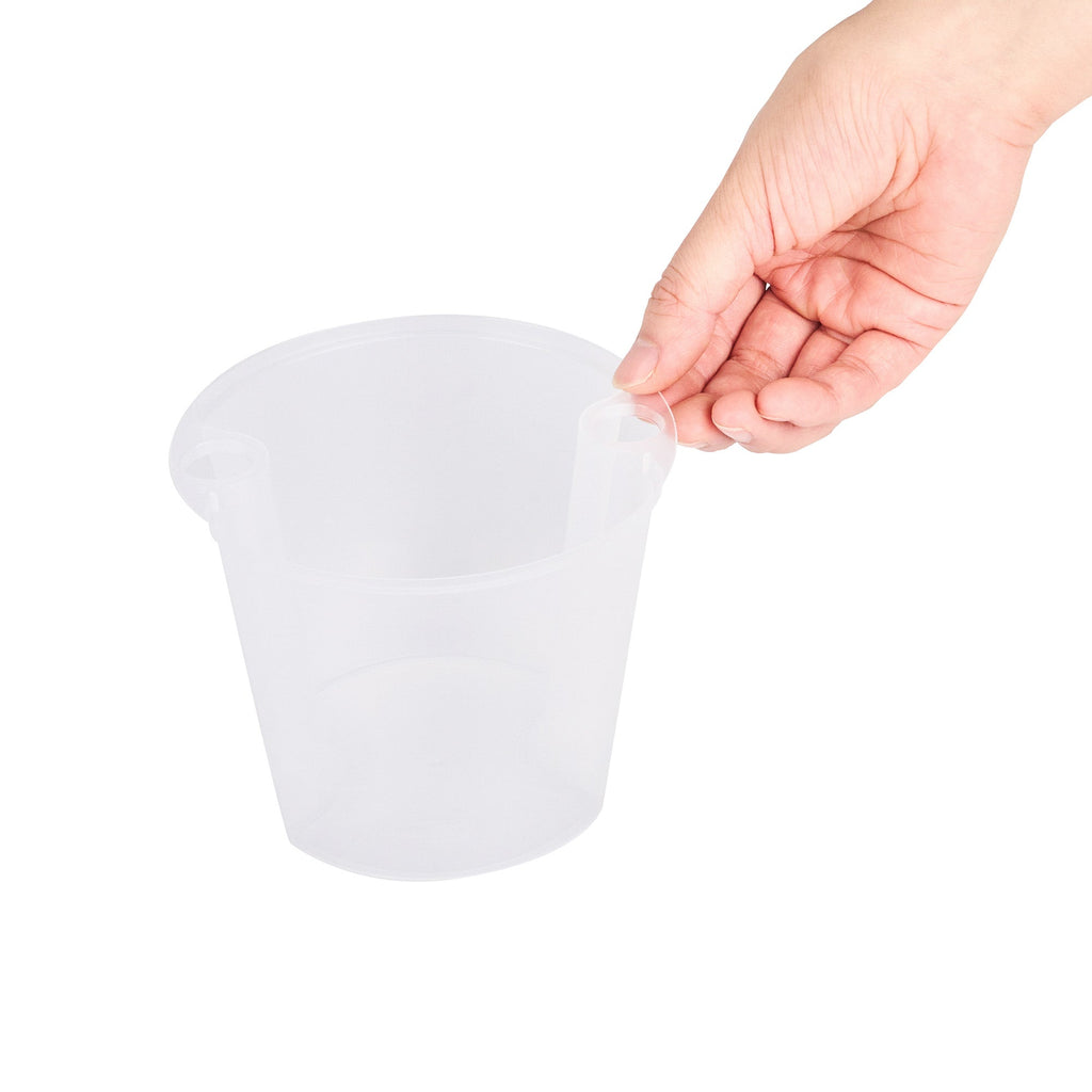 Asporto 24 oz Round Clear Plastic Insert - Fits 32, 40 and 48 oz Soup Container, Microwavable - 50 count box