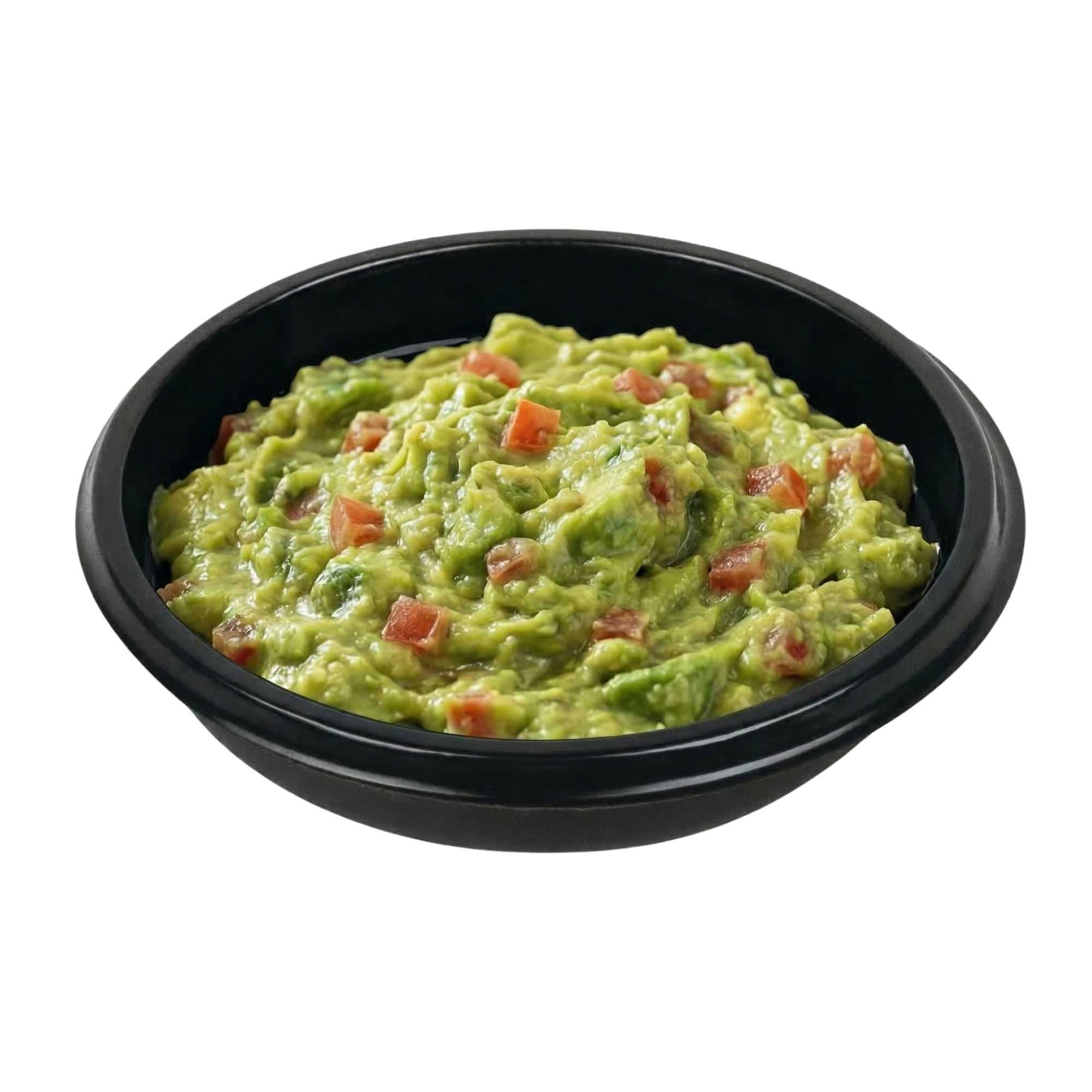 Bento Tek 2 oz Round Black Plastic Sauce Dish - 3" x 3" x 3/4" - 100 count box