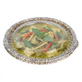 Bento Tek Round Clear Plastic Lid - Fits 10 oz Asian Style Bowl - 7'' x 7'' - 400 count box