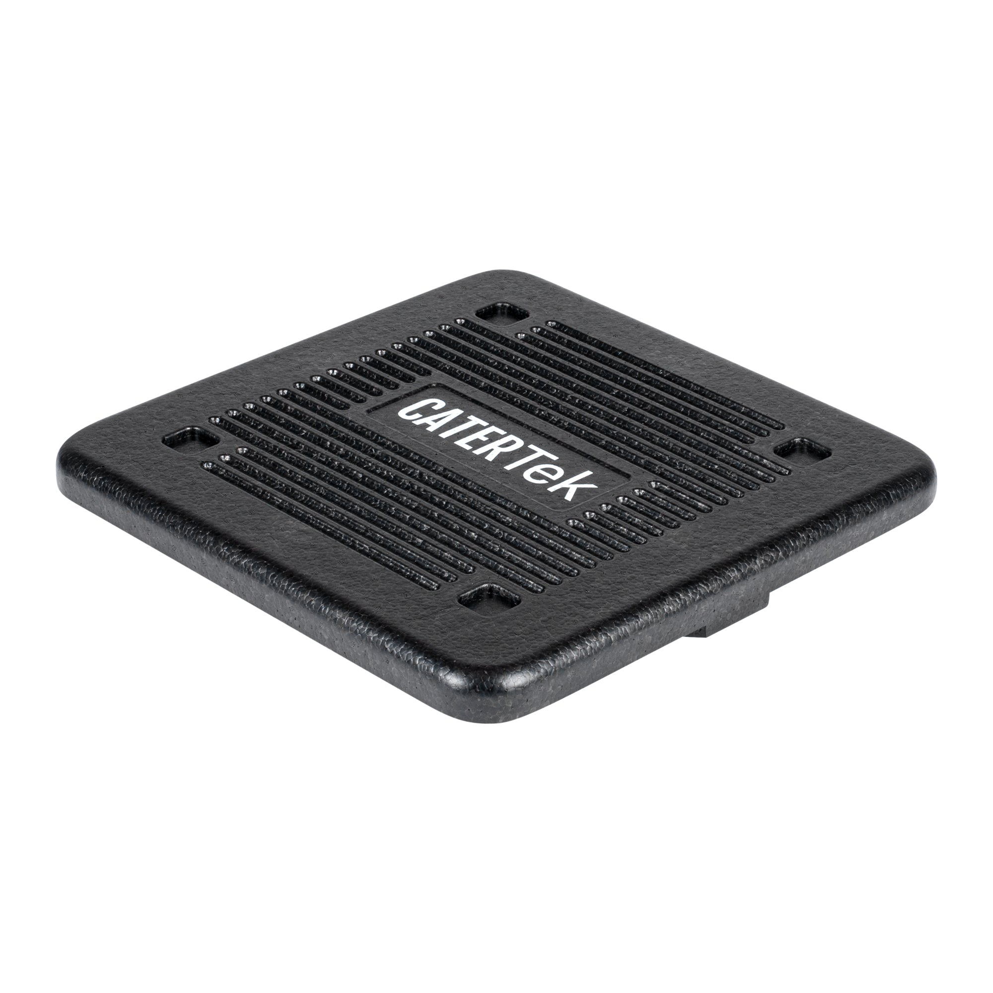 Cater Tek Black EPP Food Pan Carrier - Insulated, Top Loading, Collapsible - 15" x 15" x 8 3/4" - 1 count box