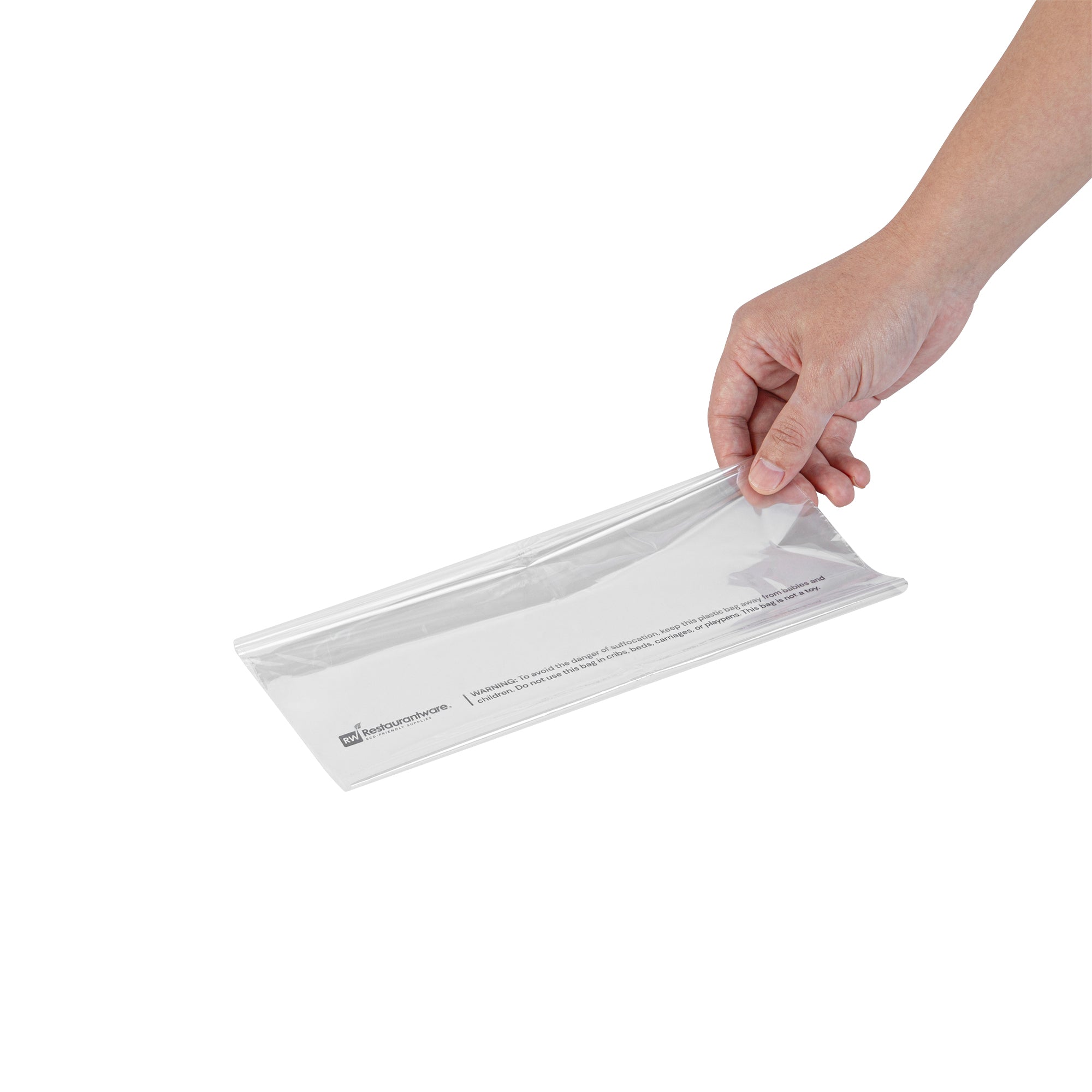 Fresh Hero Clear Plastic Oven Bag - with Ties, BPA-Free - 10" x 15" - 5 count box