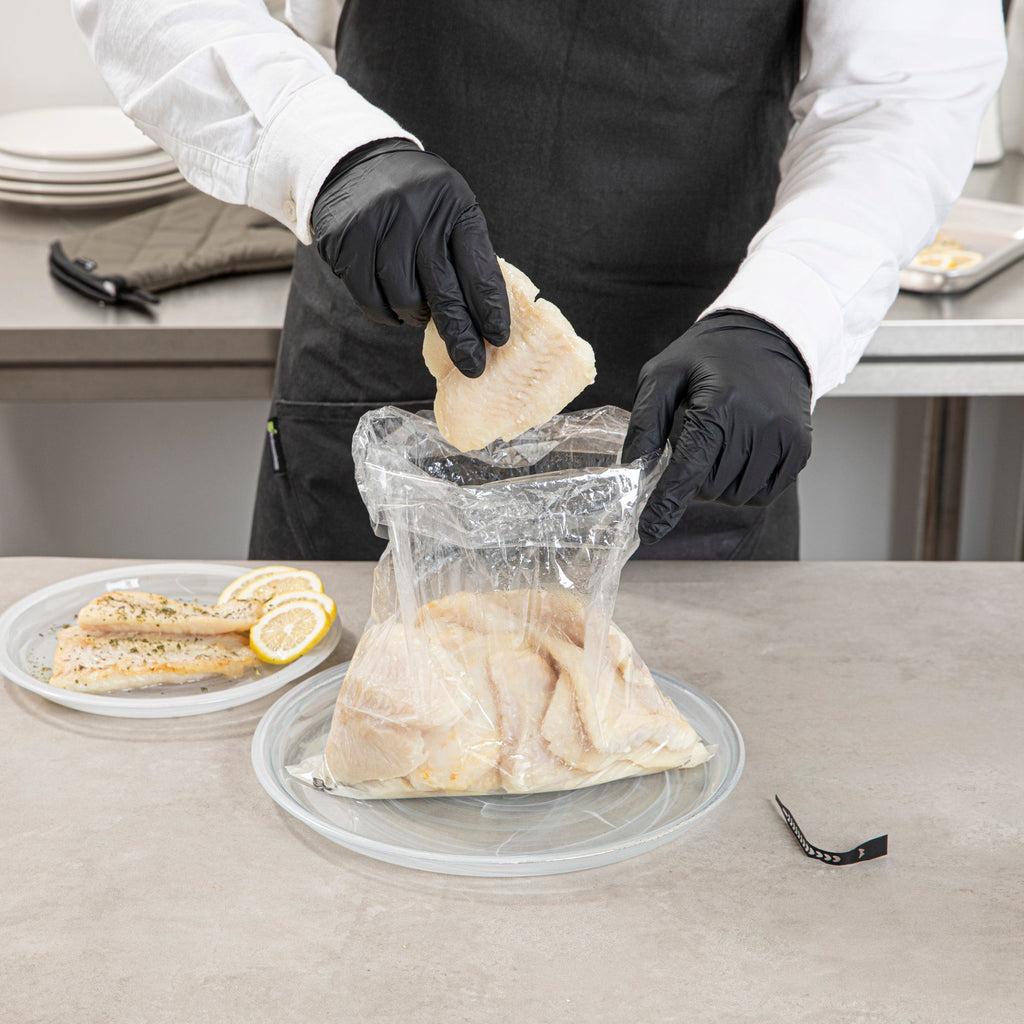 Fresh Hero Clear Plastic Oven Bag - with Ties, BPA-Free - 10" x 15" - 200 count box
