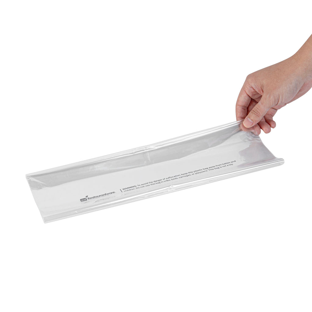 Fresh Hero Clear Plastic Oven Bag - with Ties, BPA-Free - 14" x 17" - 5 count box