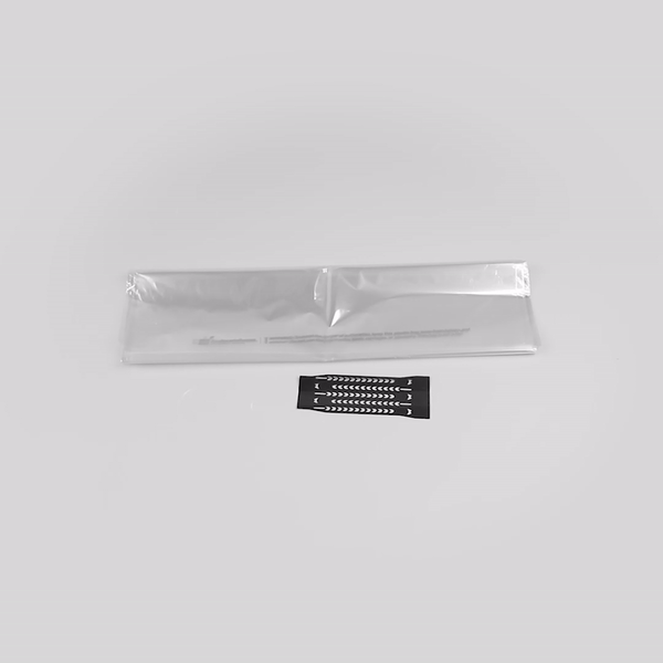 Fresh Hero Clear Plastic Oven Bag - with Ties, BPA-Free - 14" x 17" - 5 count box