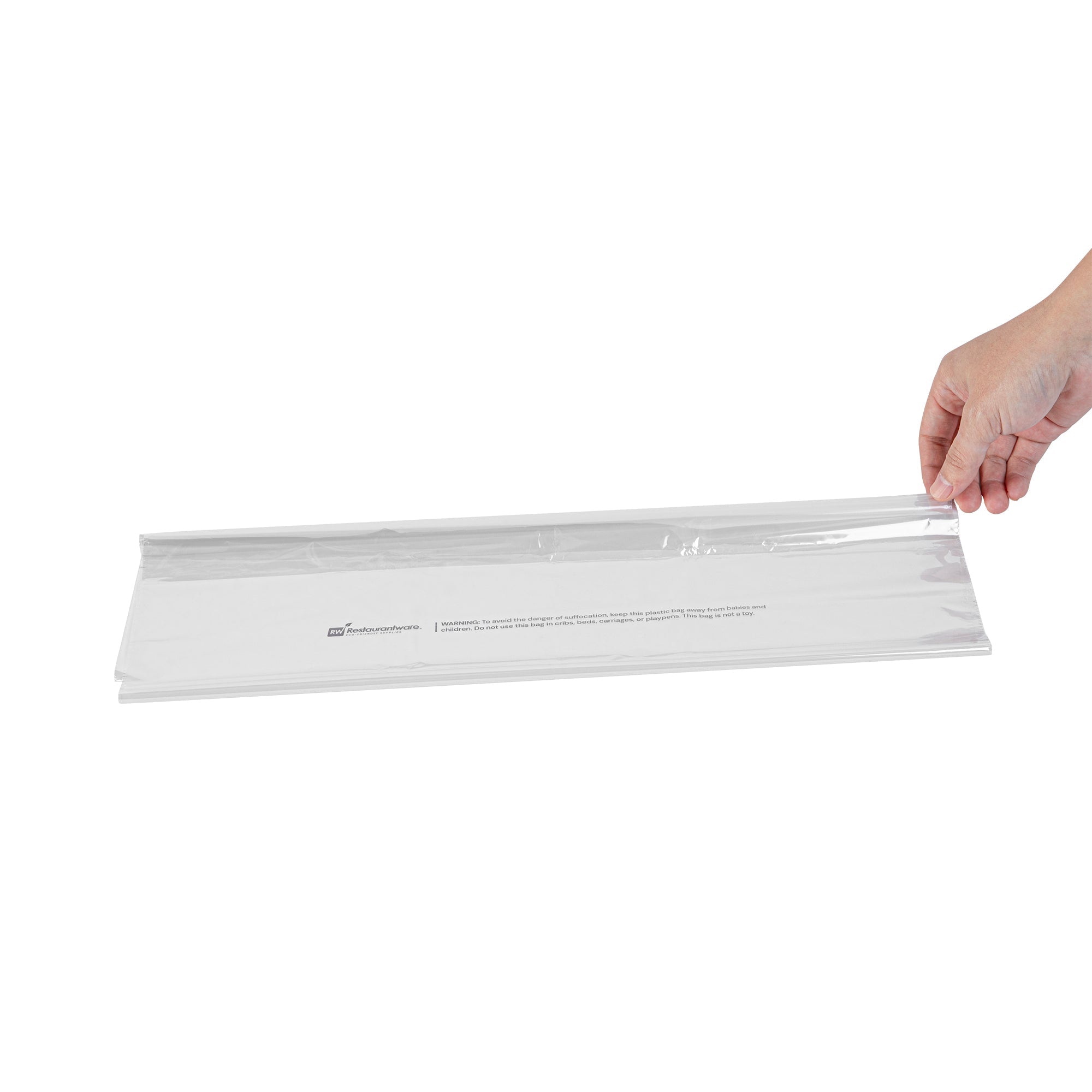 Fresh Hero Clear Plastic Oven Bag - with Ties, BPA-Free - 17" x 21 1/2" - 5 count box