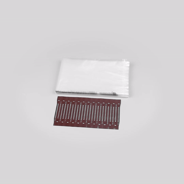 Fresh Hero Clear Nylon Oven Bag - with Ties, BPA-Free, Heavy Duty - 12" x 18" - 50 count box