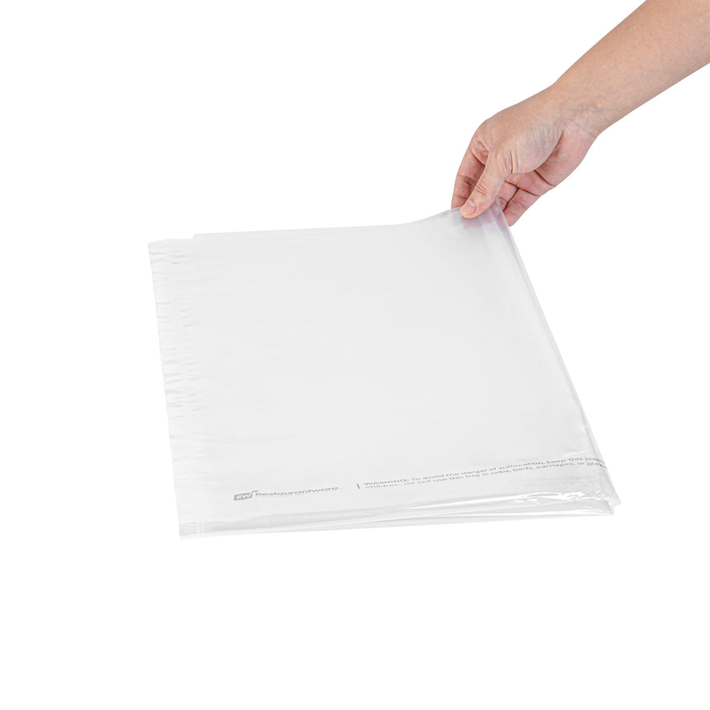 Fresh Hero Clear Nylon Oven Bag - with Ties, BPA-Free, Heavy Duty - 21 1/2" x 26" - 50 count box