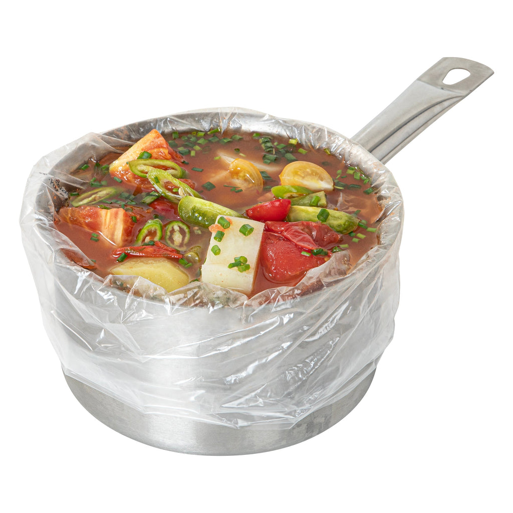 Serve Secure Clear Plastic Liner - Fits 1 To 3 Qt Slow Cooker, BPA-Free - 11" x 16" - 10 count box