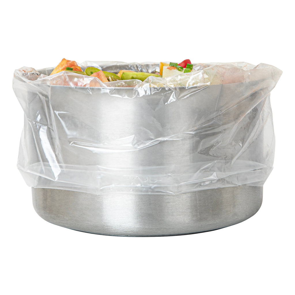 Serve Secure Clear Plastic Liner - Fits 1 To 3 Qt Slow Cooker, BPA-Free - 11" x 16" - 10 count box