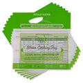 Fresh Hero Green Plastic Steam Bag - Microwave-Safe, BPA-Free - 7 1/2" x 7 1/2" - 25 count box