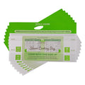 Fresh Hero Green Plastic Steam Bag - Microwave-Safe, BPA-Free - 12 3/4" x 7 1/2" - 25 count box