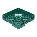 Clean Tek Professional Green Base Rack - with Closed Sides - 19 3/4" x 19 3/4" x 4" - 1 count box
