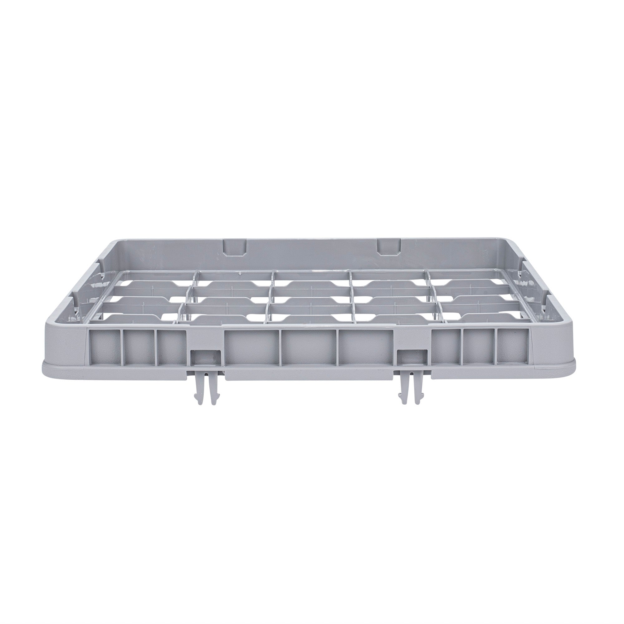 Clean Tek Professional Gray Half Drop Extender - 25 Compartments - 19 3/4" x 19 3/4" x 3" - 1 count box