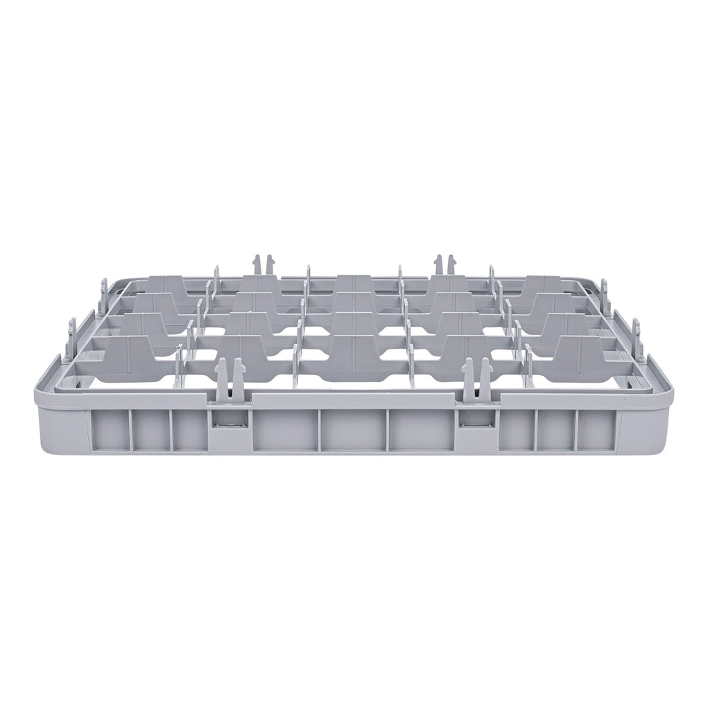 Clean Tek Professional Gray Half Drop Extender - 25 Compartments - 19 3/4" x 19 3/4" x 3" - 1 count box