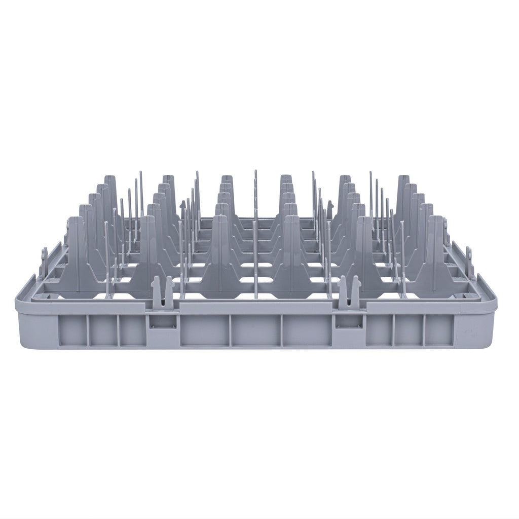 Clean Tek Professional Gray Full Drop Extender - 36 Compartments - 19 3/4" x 19 3/4" x 4 3/4" - 1 count box