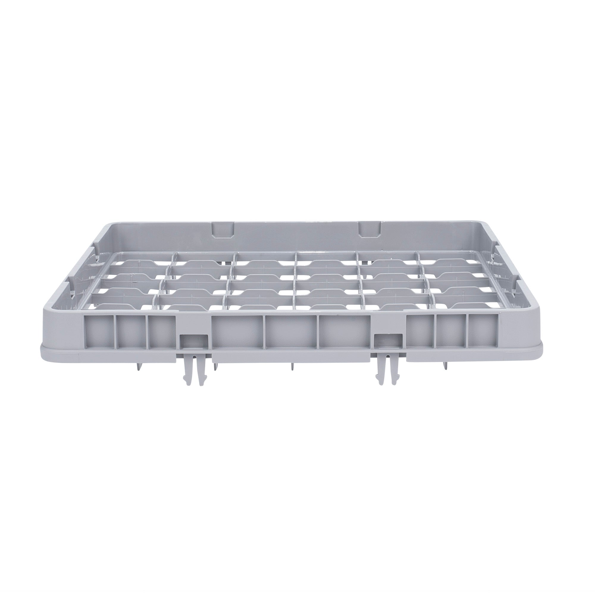 Clean Tek Professional Gray Half Drop Extender - 36 Compartments - 19 3/4" x 19 3/4" x 3" - 1 count box