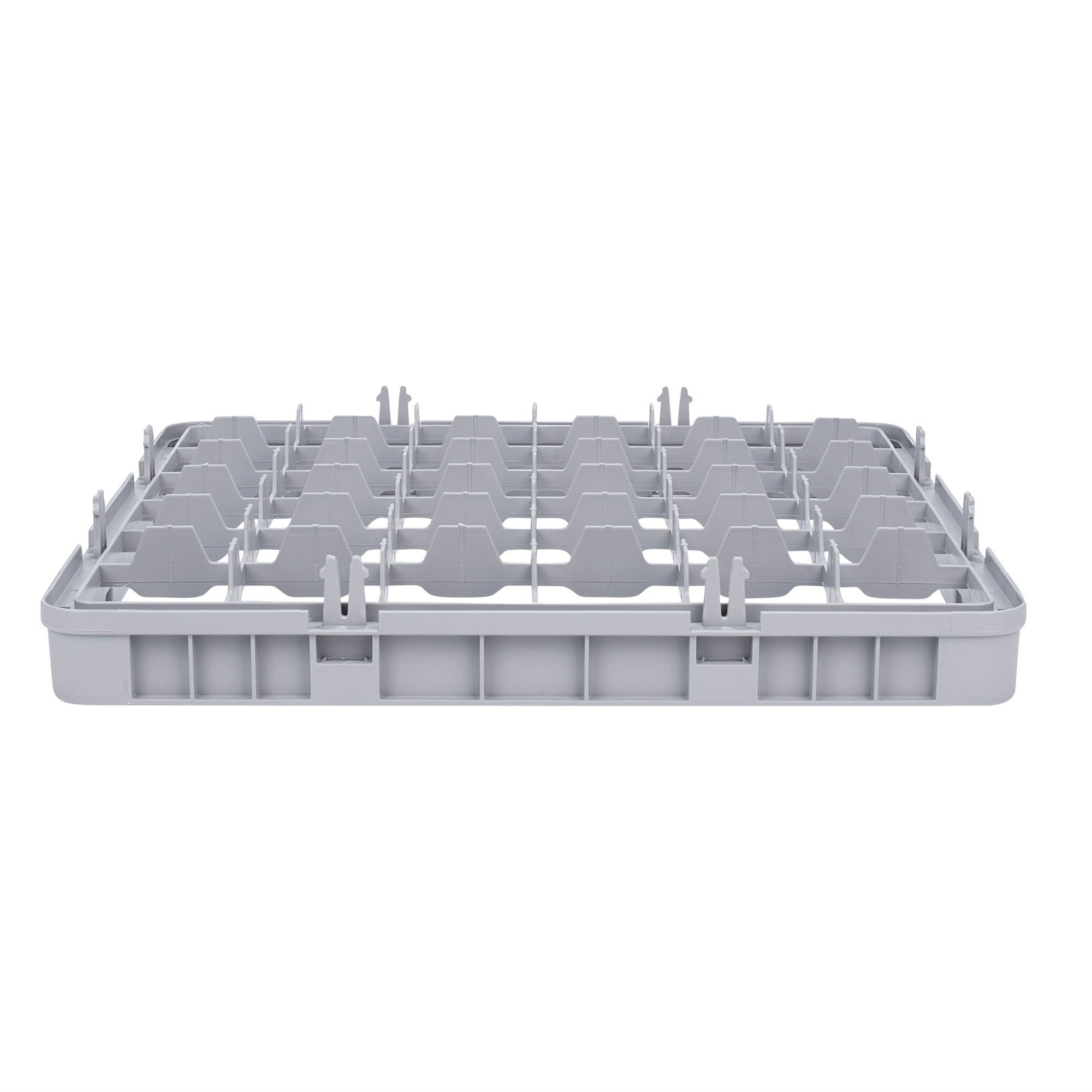 Clean Tek Professional Gray Half Drop Extender - 36 Compartments - 19 3/4" x 19 3/4" x 3" - 1 count box