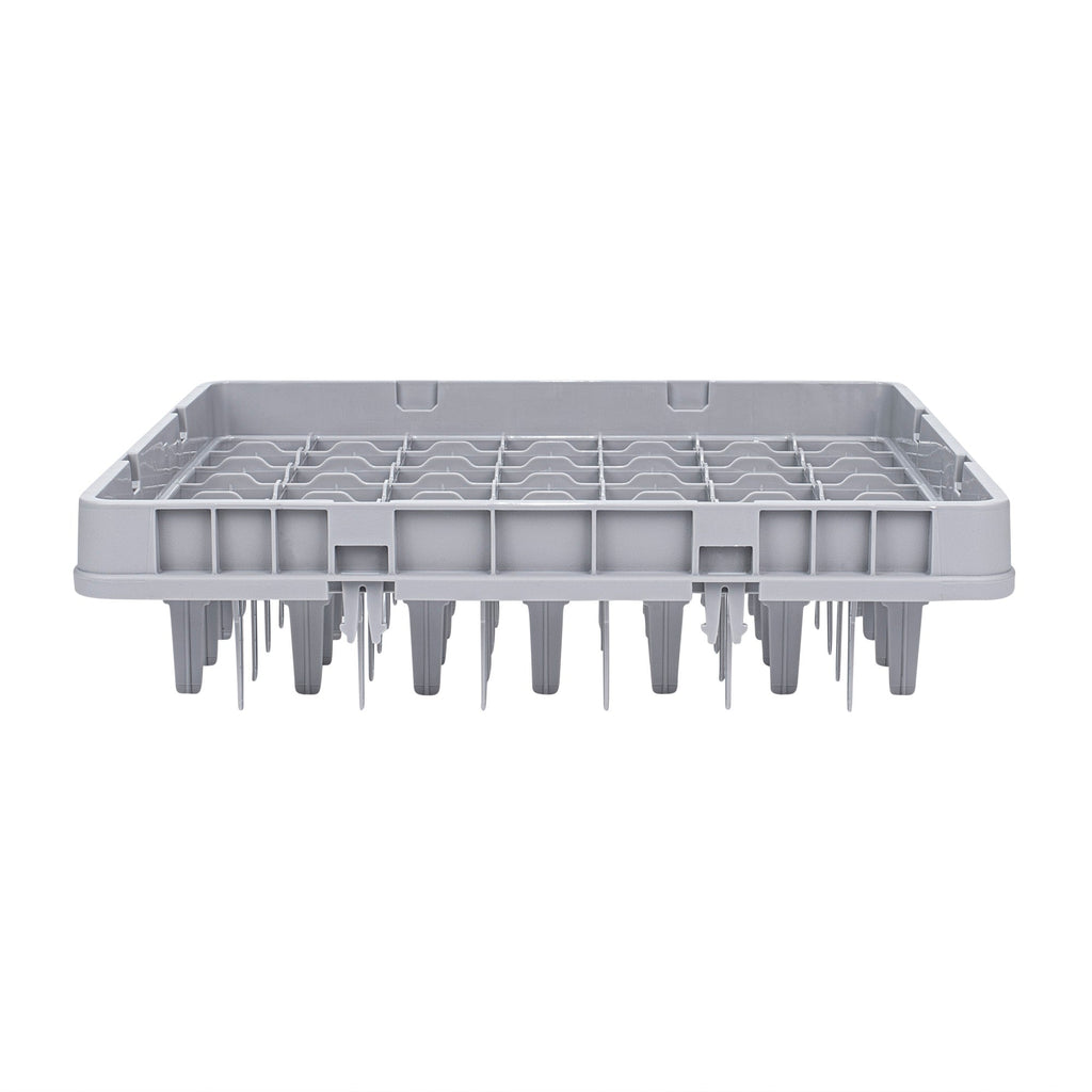Clean Tek Professional Gray Full Drop Extender - 49 Compartments - 19 3/4" x 19 3/4" x 4 3/4" - 1 count box