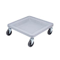 Clean Tek Professional Gray Dolly - For Dish Rack and Glass Rack - 20 3/4" x 20 3/4" x 7" - 1 count box