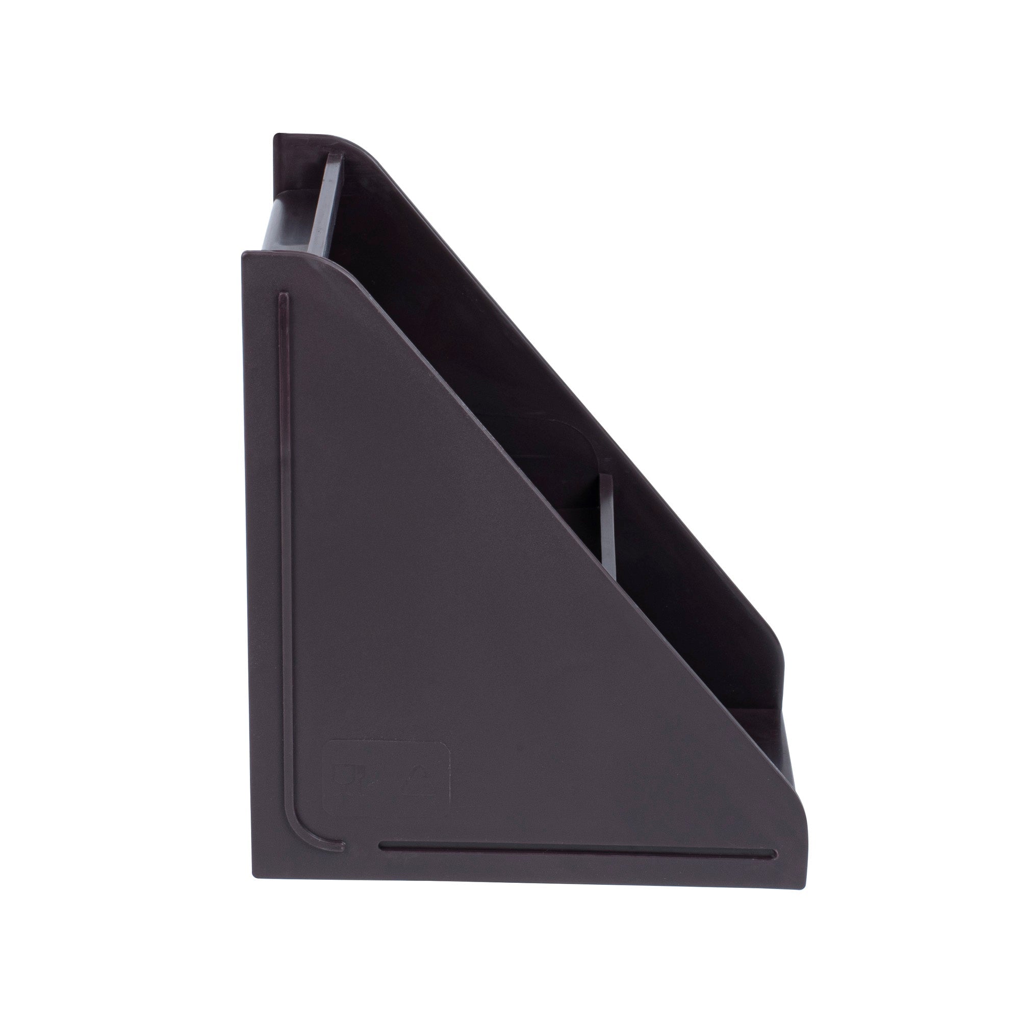 Met Lux Brown Plastic 2-Tier Stand - For Condiment Bin - 7 3/4" x 5 1/2" x 9" - 1 count box