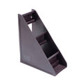 Met Lux Brown Plastic 3-Tier Stand - For Condiment Bin - 11 1/2" x 5 1/2" x 13 3/4" - 1 count box