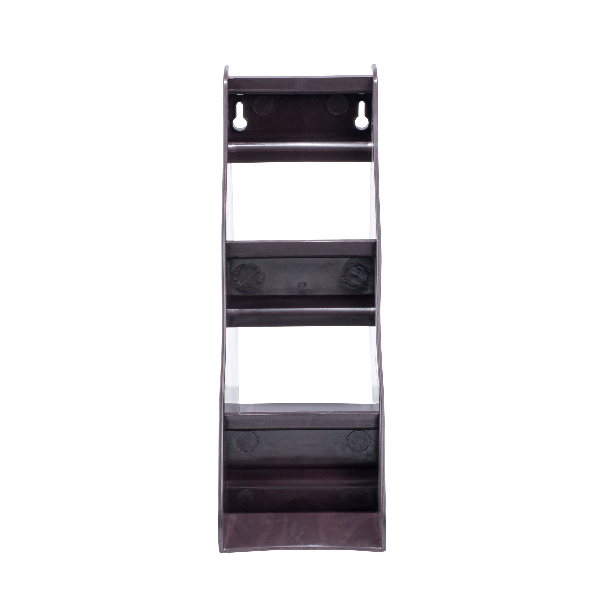 Met Lux Brown Plastic 3-Tier Stand - For Condiment Bin - 11 1/2" x 5 1/2" x 13 3/4" - 1 count box