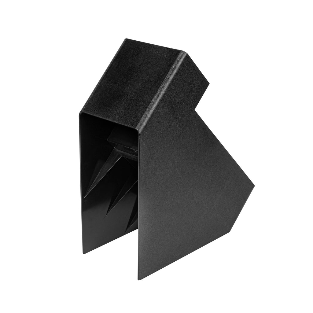 Restpresso Black Plastic Condiment Organizer - 6 Compartments - 6 1/4" x 14 1/2" x 16 1/2" - 1 count box