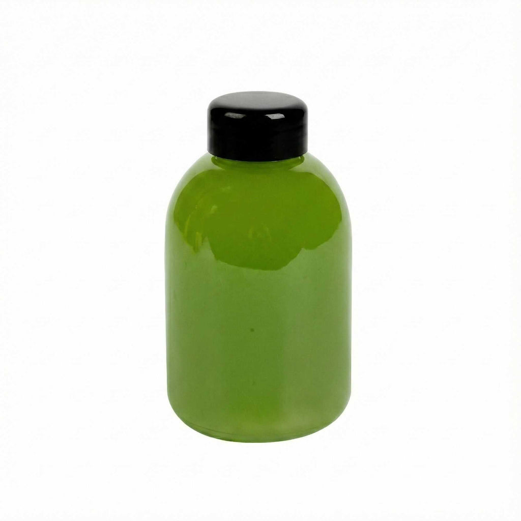 Bottle Tek 17 oz Round Clear PET Juice Bottle - with Cap - 3" x 3" x 5 1/2" - 100 count box