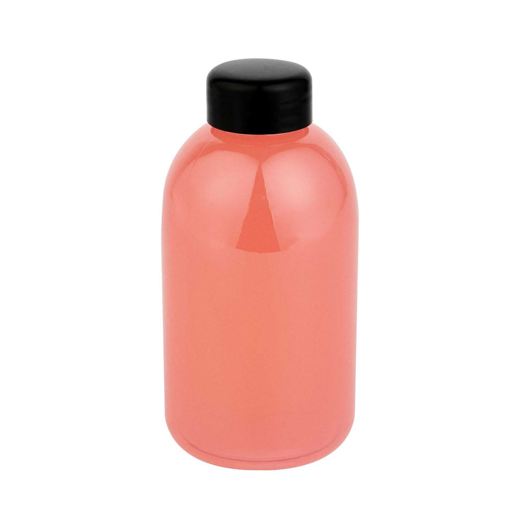 Bottle Tek 20 oz Round Clear PET Juice Bottle - with Cap - 3 " x 3" x 6 1/4" - 100 count box"