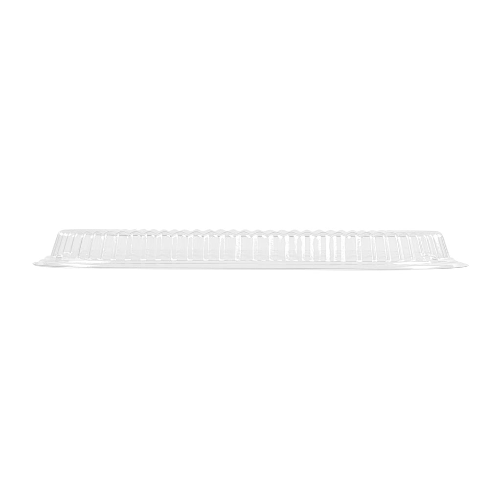Chef 101 Rectangle Clear Plastic Lid - Microwavable, Fits 59 oz & 88 oz Food Containers - 13 1/2" x 9 1/2" x 1" - 20 count box